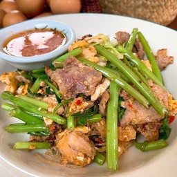 สุกี้แห้งหมู โบราณ