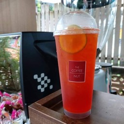 ชามะนาว 16 ออนส์   (Thai tea lemon)