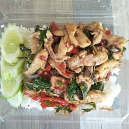 ข้าว+กระเพรา