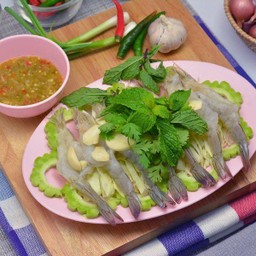 กุ้งแช่น้ำปลา