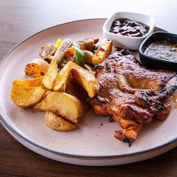 สเต็กไก่บาร์บีคิว