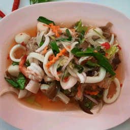 ยำวุ้นเส้นหมูสับ