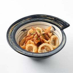 ข้าวหน้าปลาหมึก