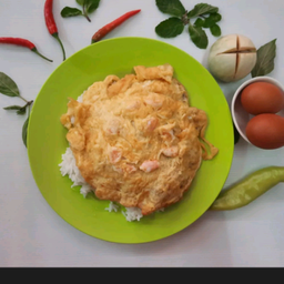 ข้าว+ไข่เจียว