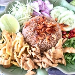 ข้าวคลุกกะปิไก่หวาน