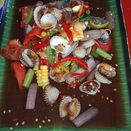 ตำเหลาหอยแครง