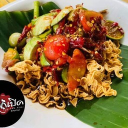 ตำมาม่าปลาร้ากุ้ง