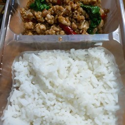 ข้าวกะเพราหมูสับ