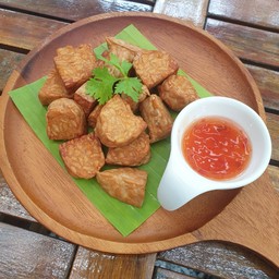 เทมเป้ทอด (Deep Fried Tempeh)