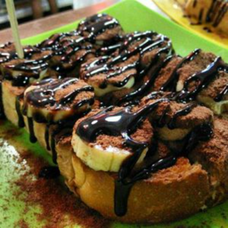 ปังปิ้งช็อคโกแลตกล้วยหอม