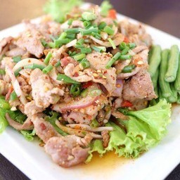 ลาบหมูย่าง