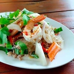 ข้าวหมูทอด&ยำแซ่บยูเทิร์นบาร์