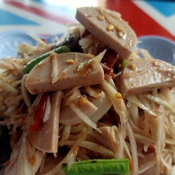 ส้มตำแม่นิดแซ่บสะเดิด อู่กุญชรเจริญยนต์