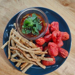 กือโปะเส้น+ใส้กรอก