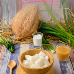 มะพร้าวกะทิน้ำกะทิเคี่ยว