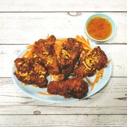 ปีกบนไก่ทอด