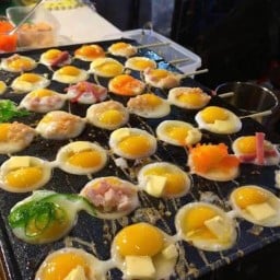 ร้านไข่นกกะทาเสียบไม้