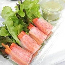 Mr. Sunny Coffee & Salad Roll