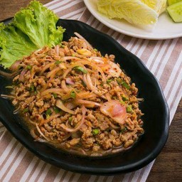 ลาบหมูสับ