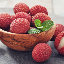 ลิ้นจี่นมสดปั่น