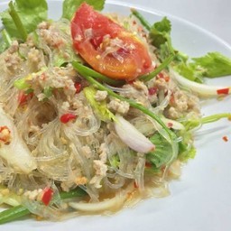 ยำวุ้นเส้นหมูสับ