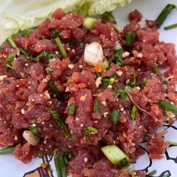 ลาบเนื้อดิบ ซกเล็ก