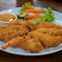 กุ้งชุบแป้งทอด