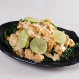 ไก่ทอดซอสมะนาว