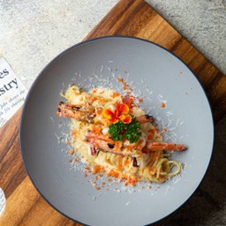 Creamy  Spicy Prawn & Ebiko