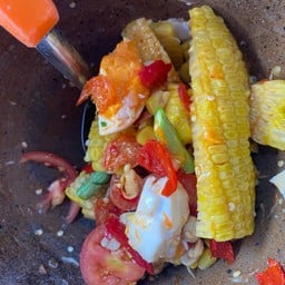 ข้าวโพดไข่เค็ม