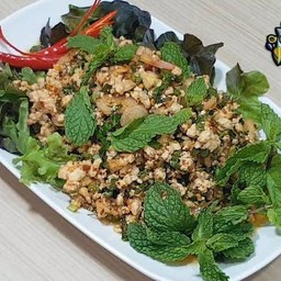 ลาบปลาทับทิม