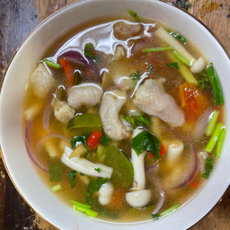 ต้มยำเอ็นไก่เล็ก