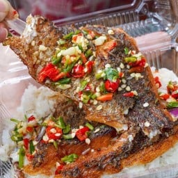 หมูปิ้ง & ข้าวปลาแกะ by มะเหมี่ยว