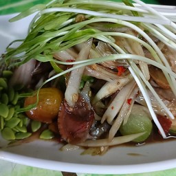 ตำปูปลาร้าหอยแครง