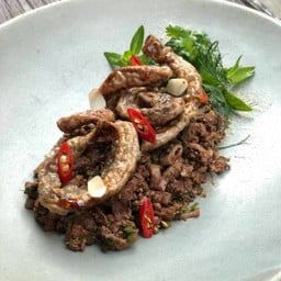 Larb Esaan pork