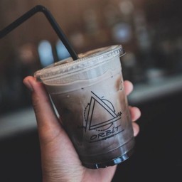 Iced Black Chocolate Latte