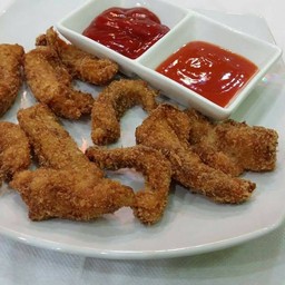 ปลาชุบแป้งทอด