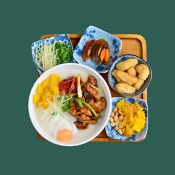 โจ๊กปลาผัดเต้าซี่