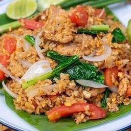 ข้าวผัดรถไฟ  ข้าวผัดหมูโบราณ
