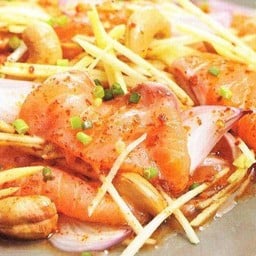 ยำมะม่วงแซลมอน