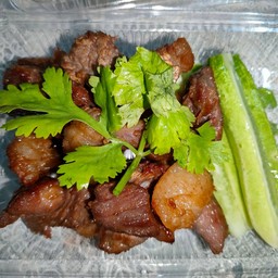 เนื้อเค็มทอดแดดเดียว