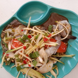 ยำกุ้งสด