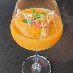 Mango Passion frappe (มะม่วงเสาวรสปั่น)