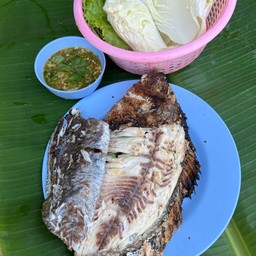 ปลานิลเผา