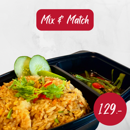 Mix & Match จับคู่อร่อยคุ้ม {อาหารจานเดียว x กับข้าว}