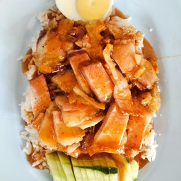 ข้าวหมูกรอบพิเศษ