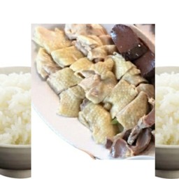 #ไก่สับจานใหญ่