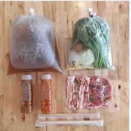 ชุดเซ็ตชาบูหมู กลาง