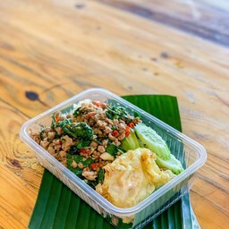 ข้าวกะเพราหมูสับ