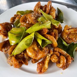 ไส้ตันทอดกระเทียม